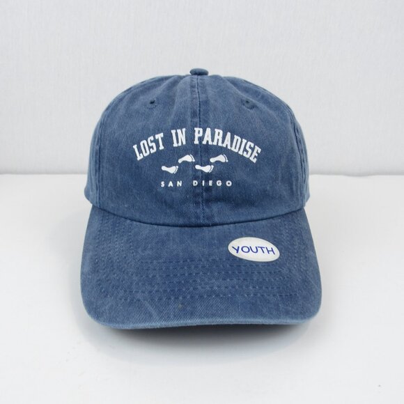 San Diego Youth Baseball Cap Unisex Lost In Paradise Adjustable California Hat - Picture 2 of 9
